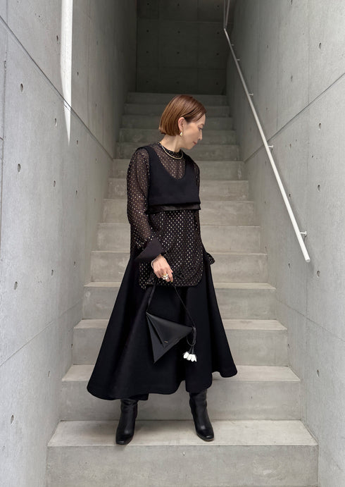 sheer dot dress shirt